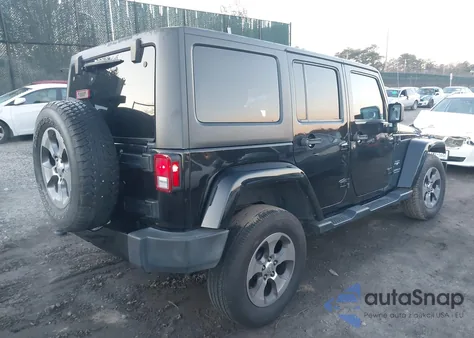 2016 Jeep Wrangler Unlimited Sahara z USA, uszkodzony, nr VIN 1C4BJWEG3GL137893